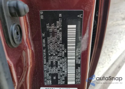 2011 Toyota Sequoia Platinum z USA, uszkodzony, nr VIN 5TDDW5G15BS042062